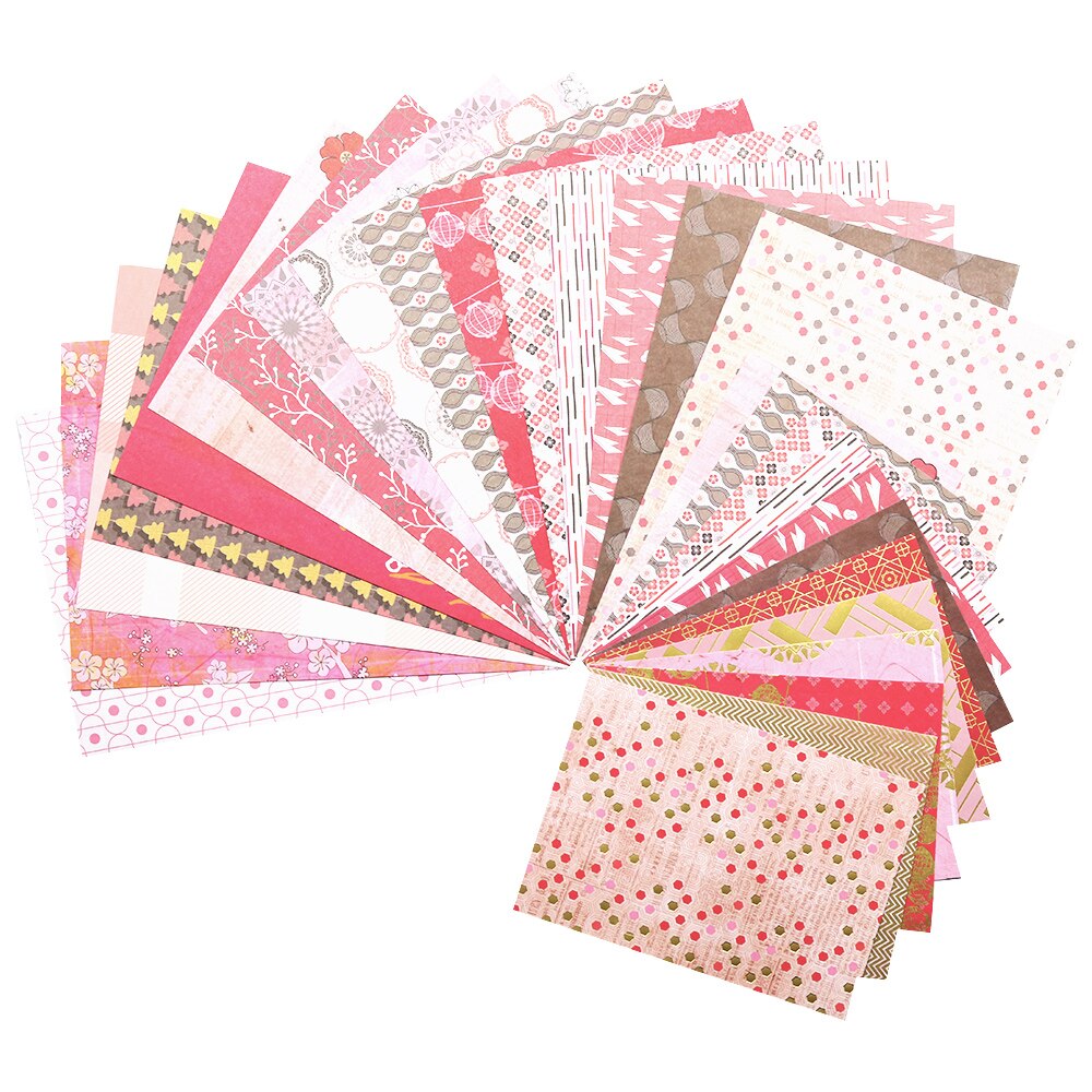 Path A5 &amp; A6 Scrapbooking Pattern Craft Decorative Papers One Side Designs Background Origami Pack Acid Free