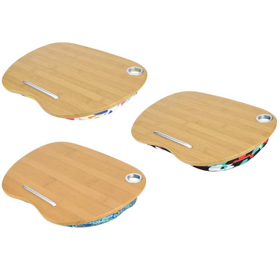 Soporte de escritorio para cama de ordenador portátil, almohada para oficina, Mini soporte portátil para mesa de ordenador portátil con cojín, almohada para cama para uso en el hogar y la Oficina