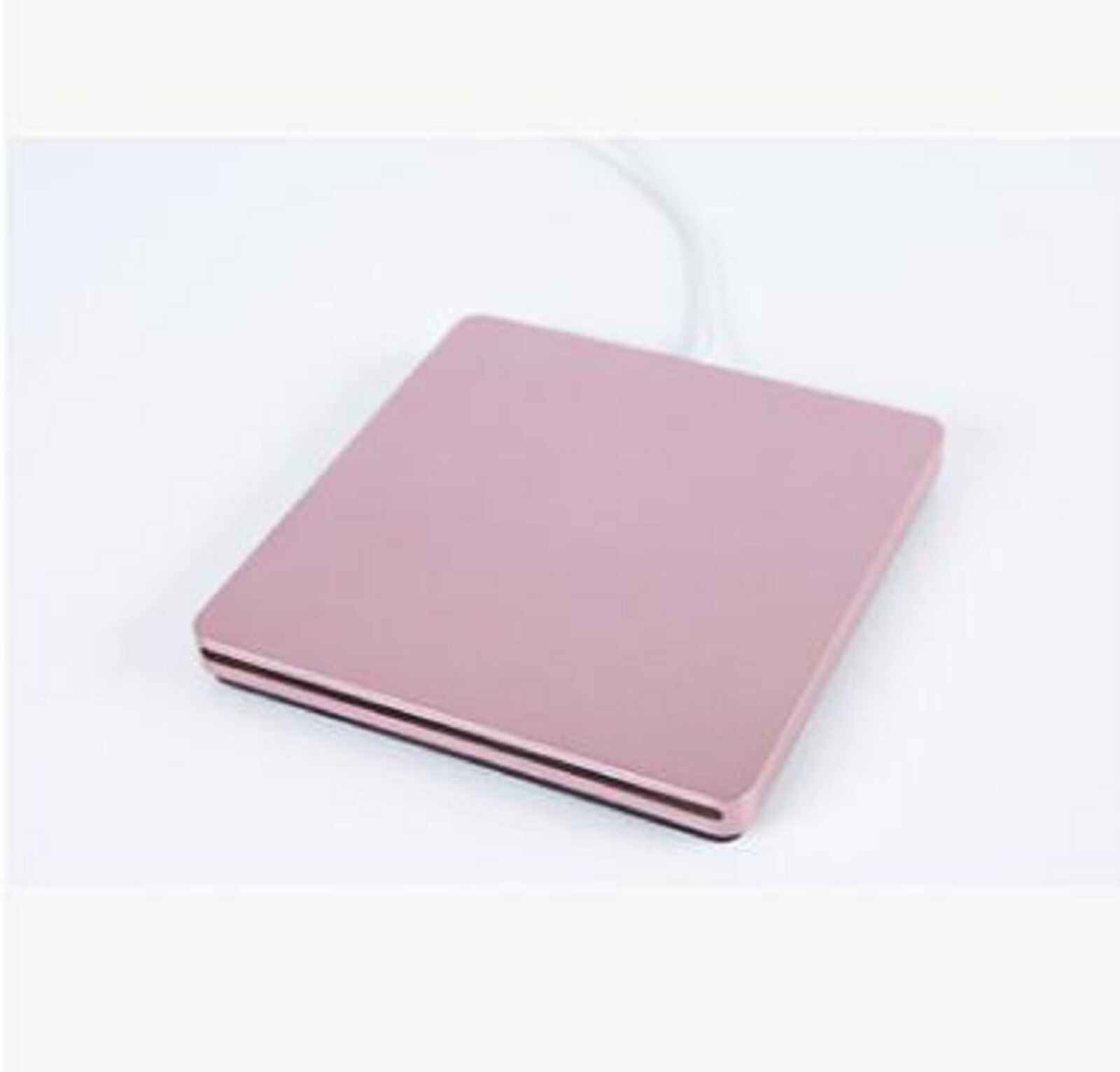 Soonhua Usb 2.0 Draagbare Externe Vcd CD-RW Lezen En Schrijver Cd Dvd Rom Reader Speler Drive Voor Imac Macbook Air pro Laptop Pc: Pink