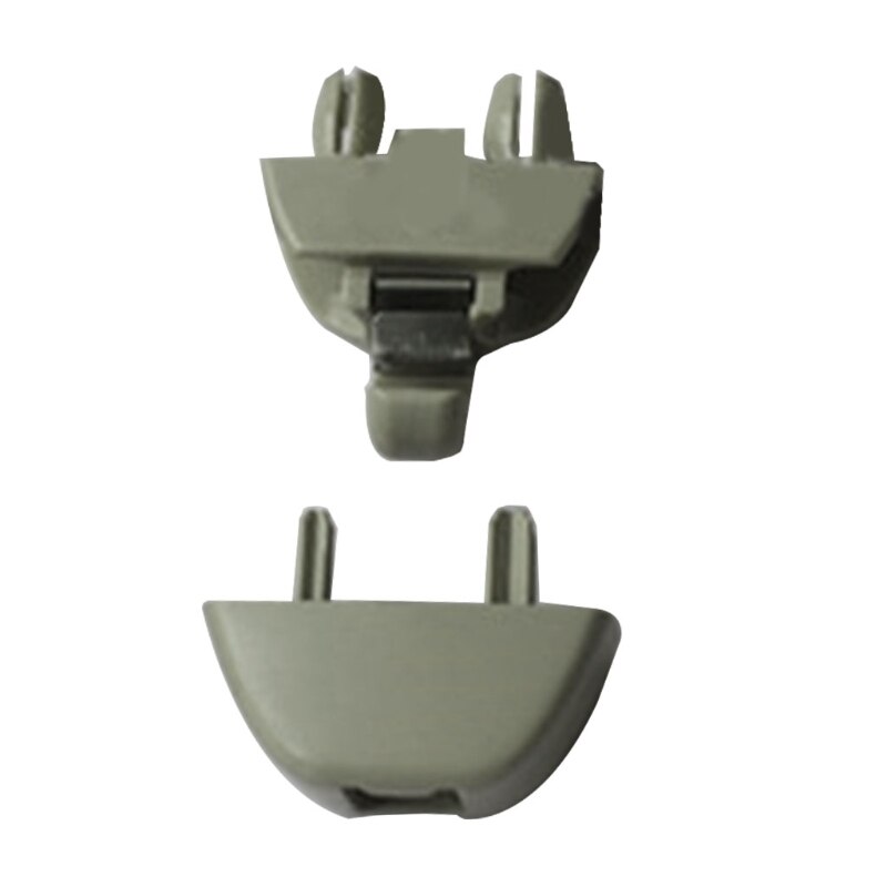 1Pc 8U0857562 ORETG45 Plastic Gray Sun Visor Clip Hook Holder for A1 A3 A4 A5 Q3 Q5 8U0857562 8E0857562 C45: F