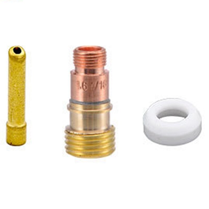 7PCS Bowl Cup Large Porcelain Nozzle TIG Argon Arc Welding Torch Accessories Suitable For WP17/18/26 Torch