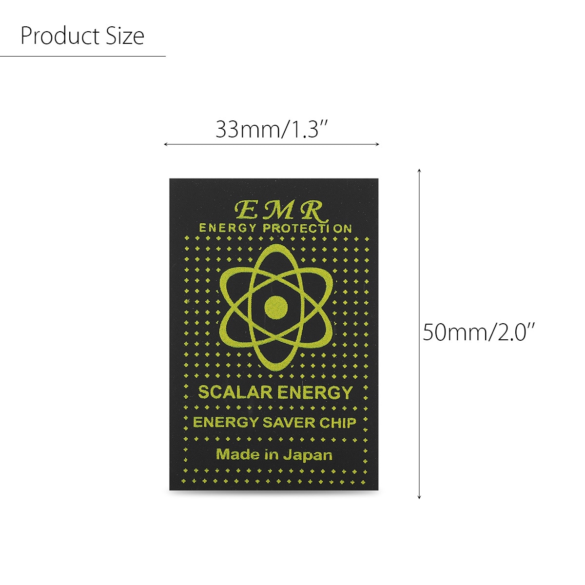 10pcs/lot EMR Scalar Energy Phone Sticker Anti Radiation Keep Health Anti EMP EMF Protection for Pregnant Woman