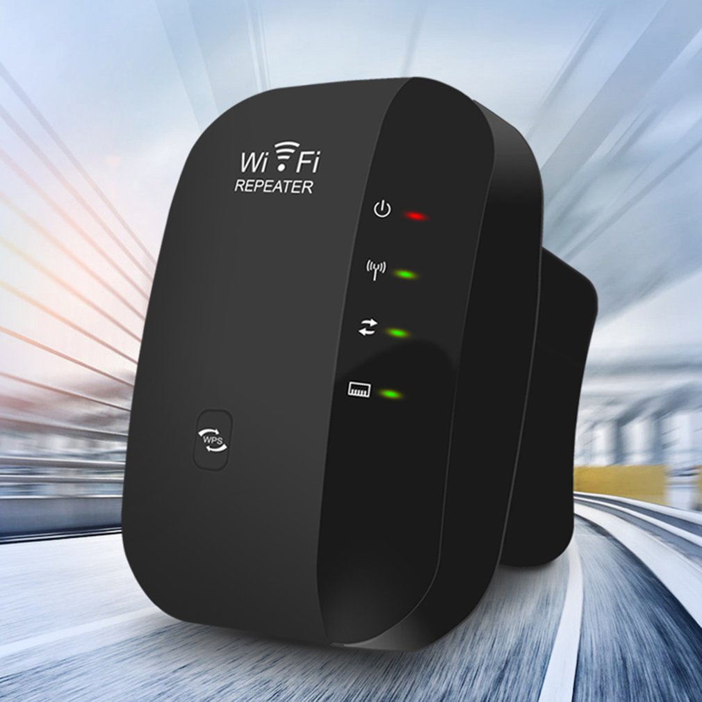 Wifi router dual band repeater høj effekt wifi signal forstærker trådløst netværk repeater wifi signal sort