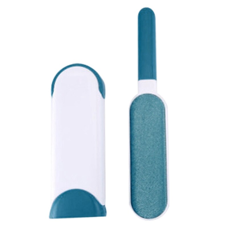 Cepillo estático para quitar el polvo y la pelusa de la ropa, cepillo para el pelo, lana antiestática, pelusa, pegajosa, elimina el pelo de mascota, limpiador, cepillos de limpieza: BLxL