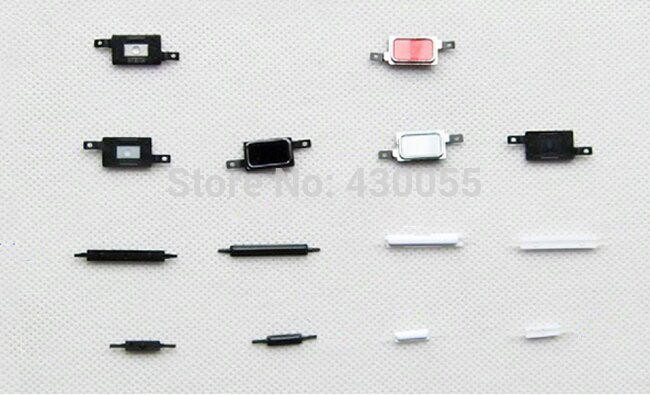 Zwart/Wit/Roze 100% Thuis Functie Keypads Power Knoppen Volume Knoppen Cover Case Behuizing Voor Samsung Galaxy S2 i9100