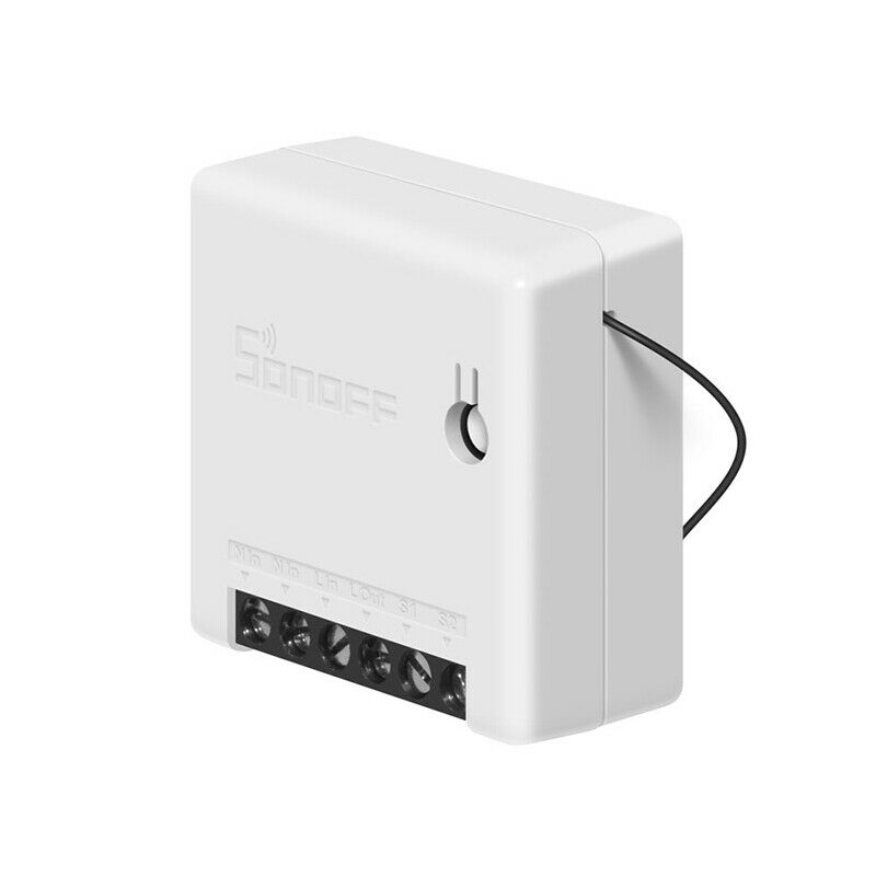 Sonoff MINI interruptor inteligente DIY temporizador de Control remoto Wifi trabajo externo para Alexa Google: Default Title