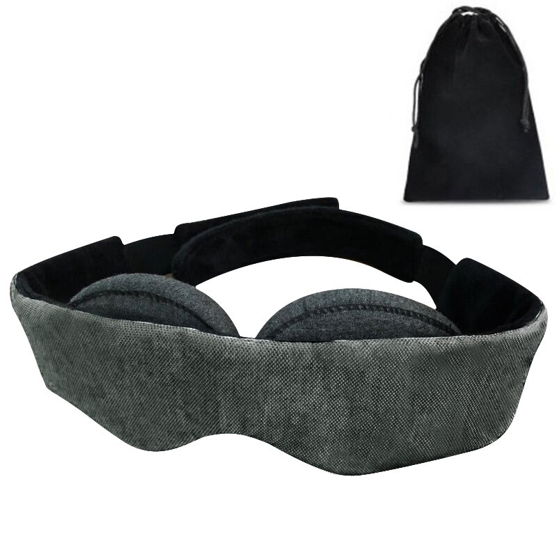 1pcs Sleeping Eye Mask Manta Modular Adjustable 3D Breathable Travel Eyepatch Rest Napkins Artifact Soft Eyeshade Cover