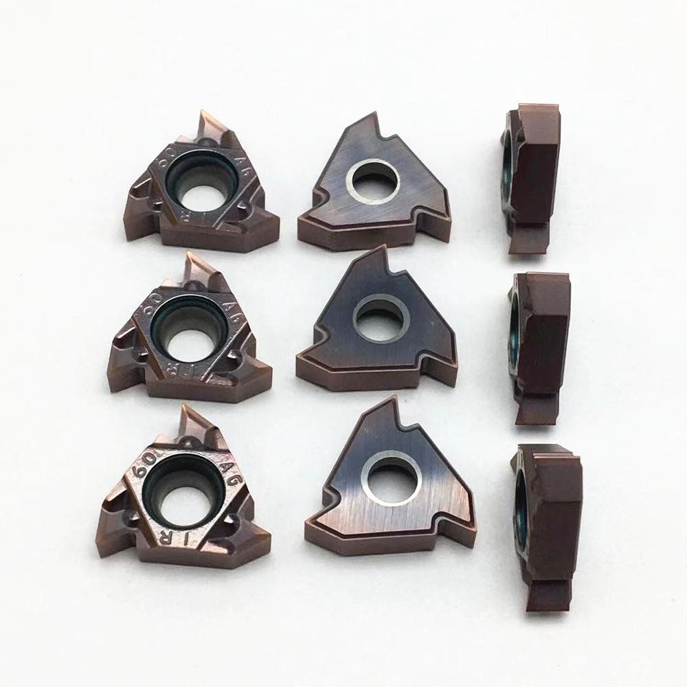 MMT 16IR 16ER AG60-S UE6020 VP15TF US735 MMT16IR MMT16ER herramienta de torno de hilo prensado CNC, herramienta de torneado, piezas de 16ER AG60-S