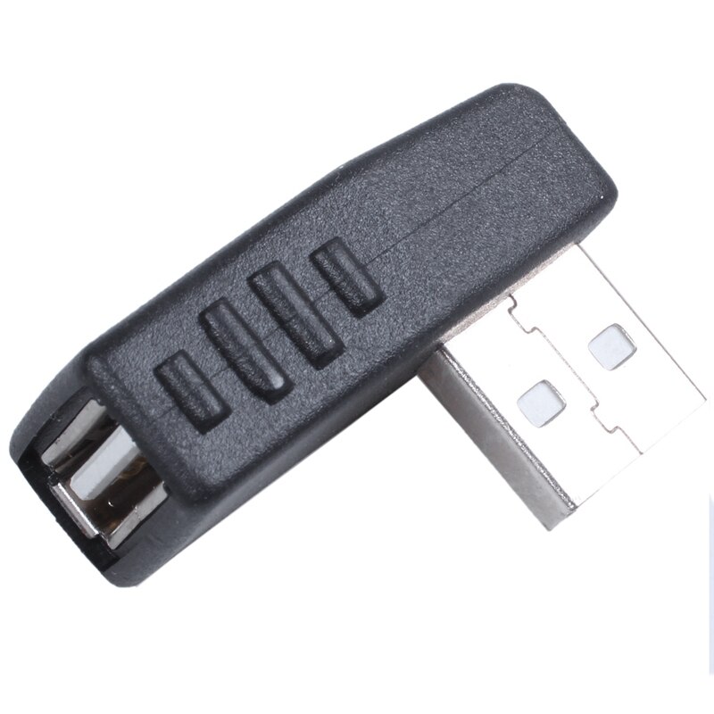 Black Side Haakse Usb A Female Naar A Male Adapter Connector Hubs: Default Title