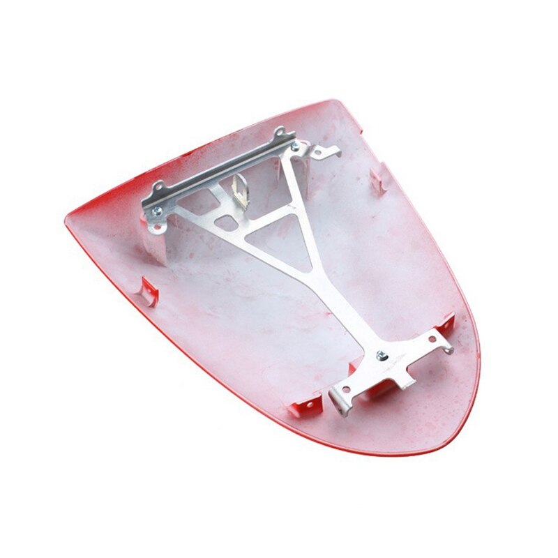 Rear Seat Cowl,Motorcycle Rear Seat Cowl Fairing Tail Cover Hard ABS Pad for Kawasaki ZX6R ZX 6R 2005-2006 Red