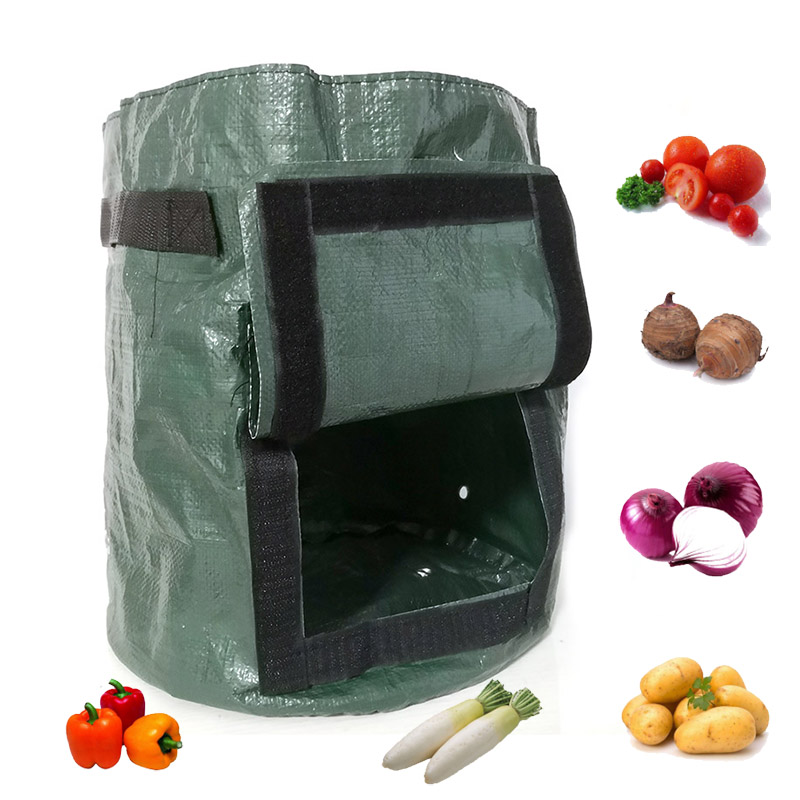 5 10 gallon Potato Planter Grow Gardening Bag DIY PE jardin Pots Planting Vegetable tomato growing home Garden Tools