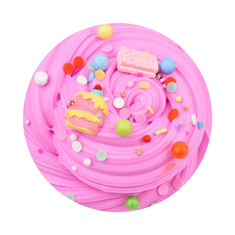 Jouets Slime 60/100/120ml pour enfant Imitation de Biscuits Slime couleur unie argile parfumée jouet soulagement du Stress jouets éducatifs pour enfants