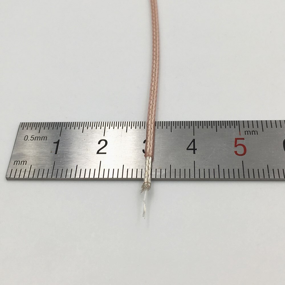 1Pcs RG178 Coax Coaxial Pigtail Cable Lead Low Loss RF Adapter Cord 50 Ohm RG 178 Extension Jumper Wire 5M 10M 20M 30M 50M 100M