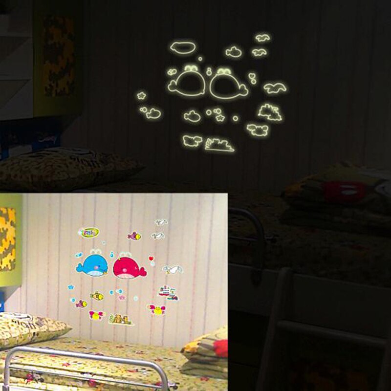 Oceaan Dieren Stickers Whale Muursticker Voor Kinderkamer Baby Meisje Kamer Nursery Slaapkamer Muur Home Decoratie