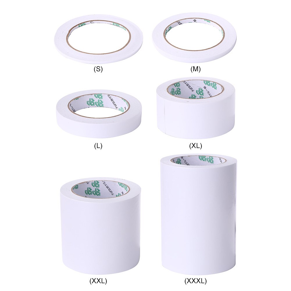 24.7m Double-Sided Adhesive Tape Scrapbooking Arts Crafts DIY Stationery Supply Multipurpose Width Optional Tape