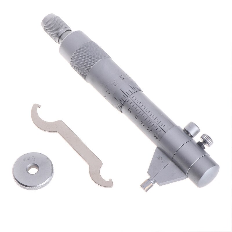 Akozon Innenmessschraube 5-30 Mm – Digitale Bohrungsmikrometerschraube Mit 0 ,01 Mm Präzision, Edelstahl, Inkl. Kalibrierring Messschraube Innen 5-30mm Akozon Innenmessschraube 5-30 Mm – Digitale Bohrungsmikrometerschraube Mit 0 ,01 Mm Präzision, Edelstahl, Inkl. Kalibrierring Messschraube Innen 5-30mm
