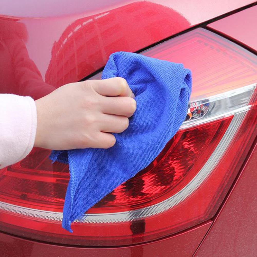 40pc Blue Car Cleaning Detailing Mirofiber Soft Polish Cloths Towel Toalla Coche Pano Microfibra Automotivo