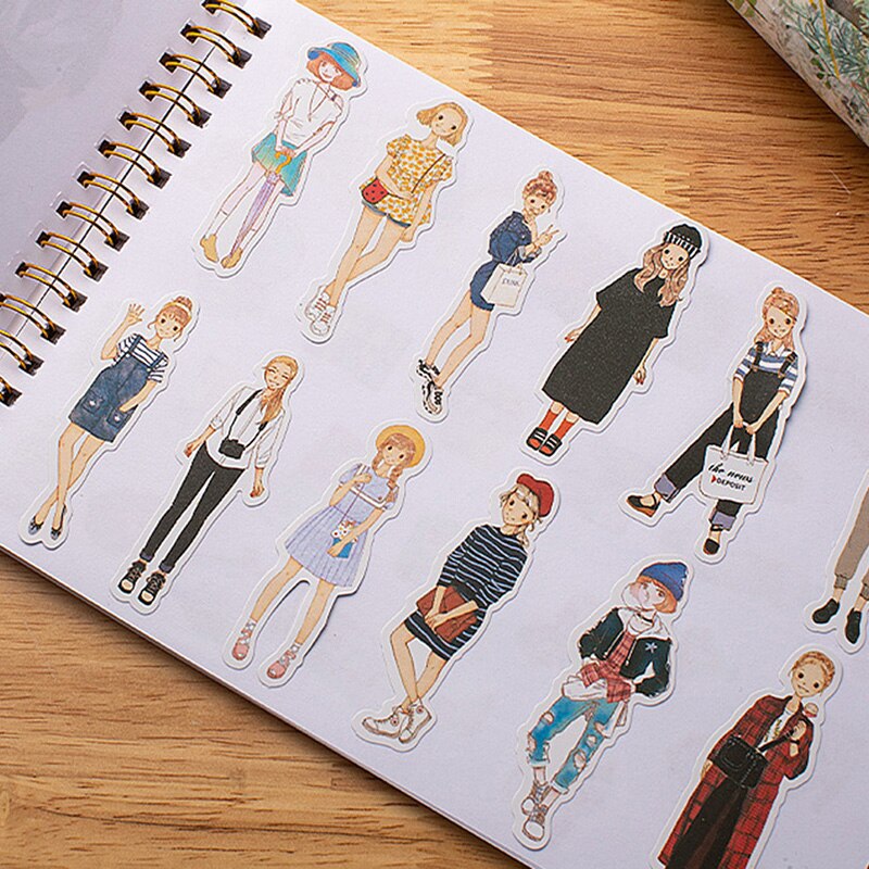 Double-sided Release Paper Book for Tape Sticker Collection Notebook A4 A5 Sticker Book