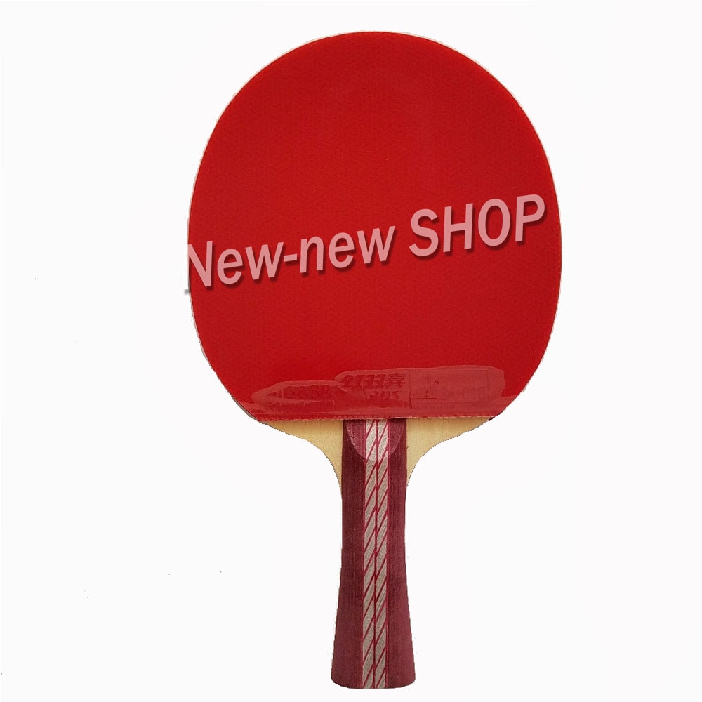 D'origine DHS 4002 4006 raquette de tennis de table avec 4 étoiles boutons dans les caoutchoucs attaque rapide boucle DHS sports de raquette de ping-pong