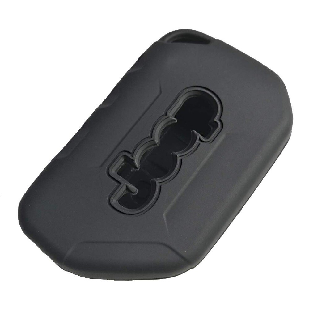 Silicone Cover Case Holder Remote Bag Protector for Jeep Wrangler JL Gladiator JT 4-Buttons Flip Key Fob