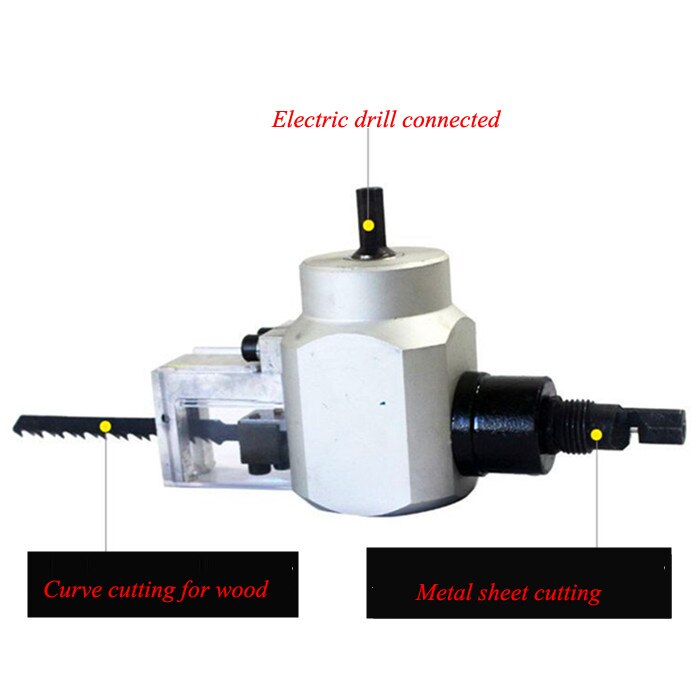 Multi-function Conversion Head Curve Cutter, Jig Saw, Drill Multi-purpose DIY Woodworking Cutting Electric Tools