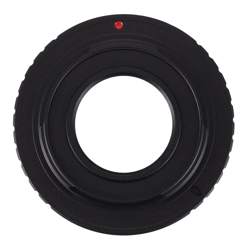 2 Pcs Camera C Mount Lens Black 16Mm C-Mount Cine Movie Lens,Camera Adapter Ring, C-FX & C-N1 C-Nikon 1