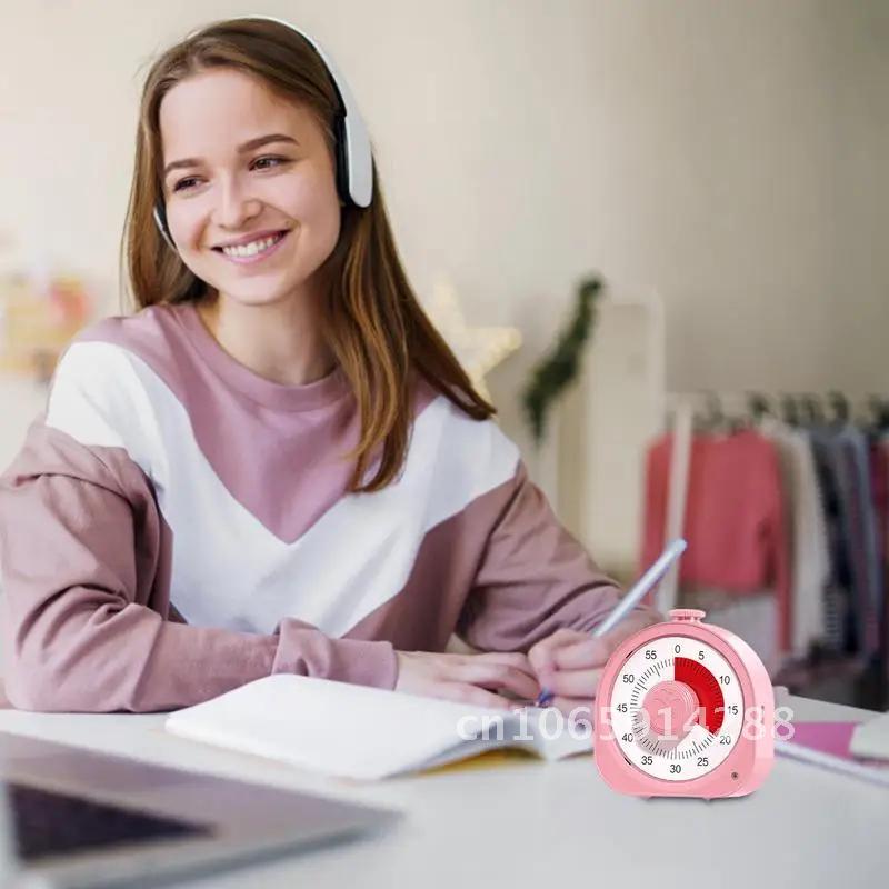 Visuel timer til børn 2 in 1 børneur 60 arbejde visuel skole studietimer nedtælling børneværktøj eller timer til hjemmet minut