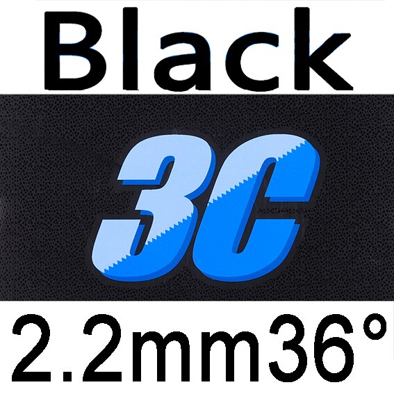 TUTTLE 3C SUMMER short pimples out Table Tennis Rubber With Sponge: black 2.2mm H36