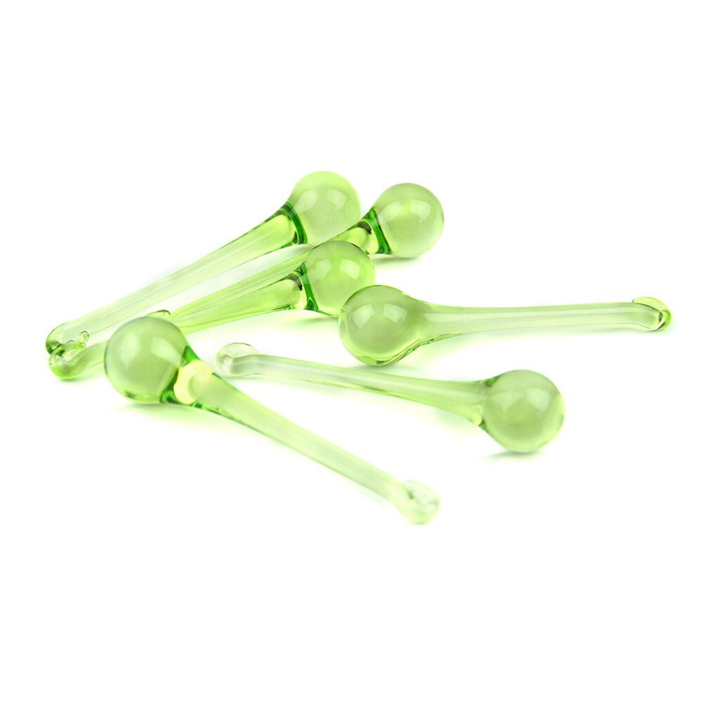 16 x 60mm/20 x 80mm liter grønt krystallglass prisme regndråper moderne lysekrone pendler belysningsdeler til hjemmedekorasjon