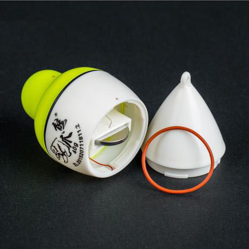 Smart Fishing Float Alarm Fish Bite Aas Trigger LED Licht Automatisch Night Elektronische intelligente Boei Strike Alert
