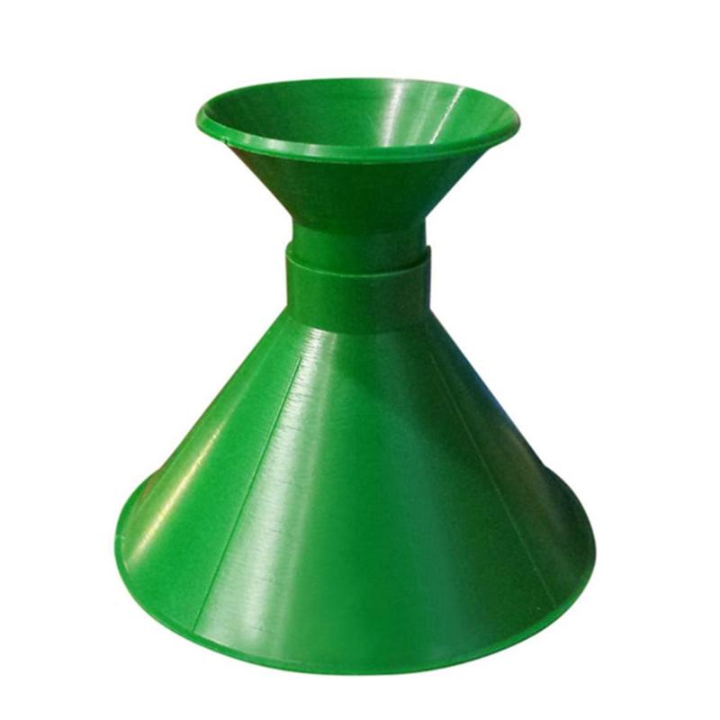 Outdoor Round Ice Scraper Car Windshield Snow Scraper Funnel Shovel Cone Shaped Winter Car Tool Snow Remover: Green