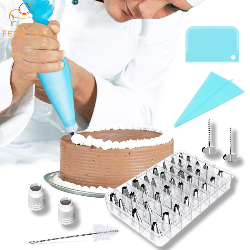 Cake Decorating Gereedschap Dessert Decorateurs Siliconen Rusland Icing Piping Nozzles Pastry Nozzle Sets Cake Decorating Tip Set 252