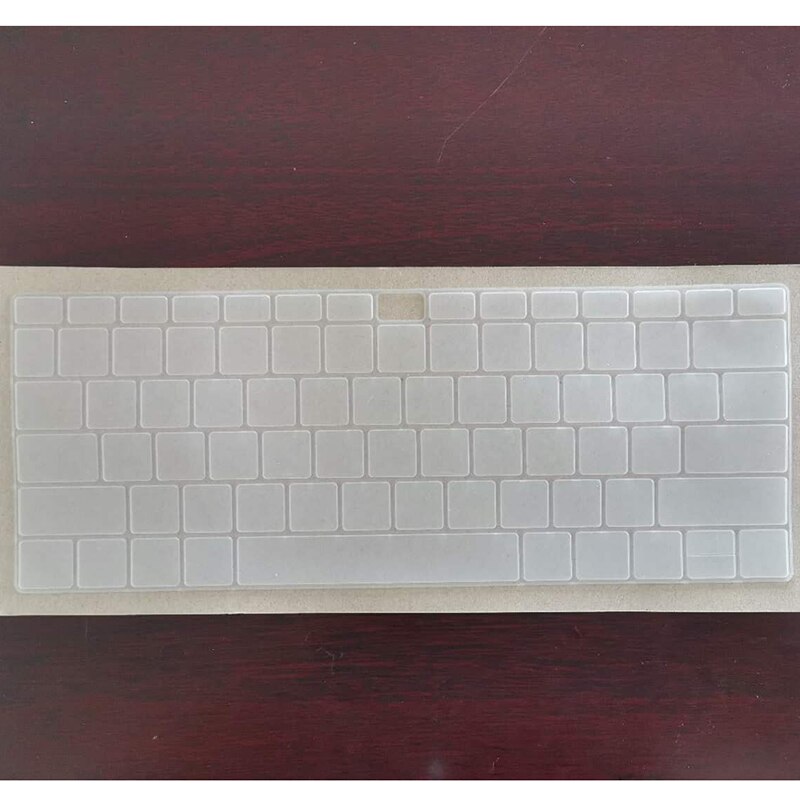 Protector de teclado para Huawei MateBook D 14 D14 D15 X Pro 13,9 Honor MagicBook 15, cubierta de teclado de silicona: Transparente