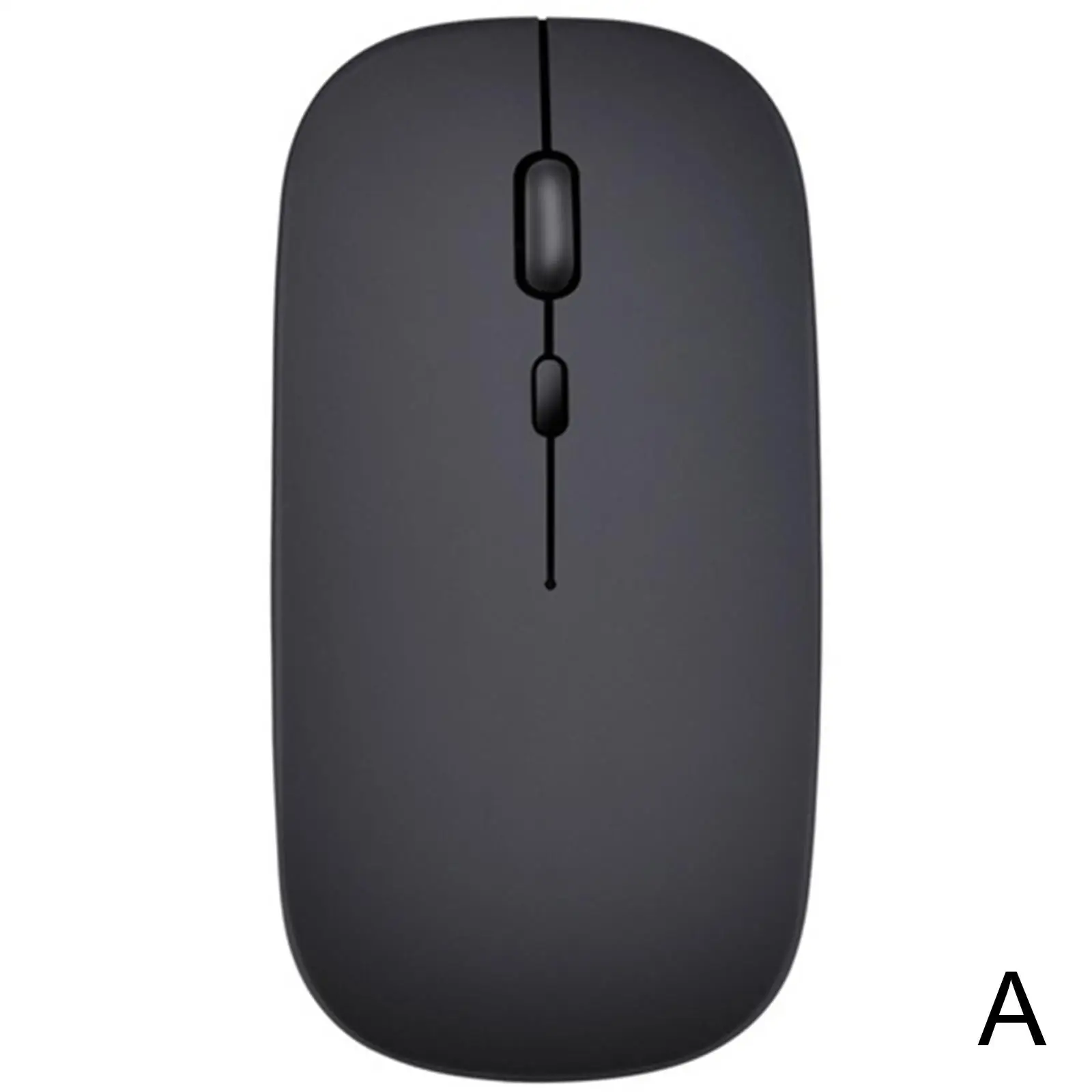 Wireless Mouse Bluetooth 5.0 Mouse Wireless Computer Silent Mice No Usb Adopter Ergonomic Mouse Optical Mice For Pc I V3r9: black