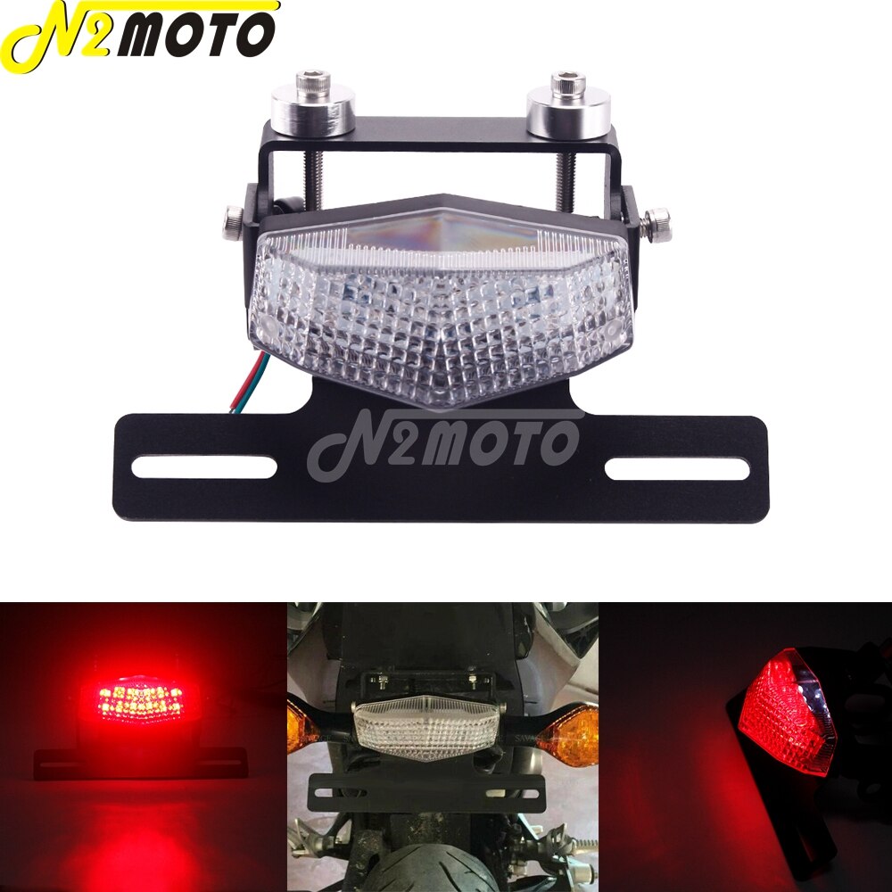Motorsykkel nummerplate bakre brakett nummerplateholder hale ryddig fender eliminator til honda  nc 700s/x 12-13 750 s/x 14-15
