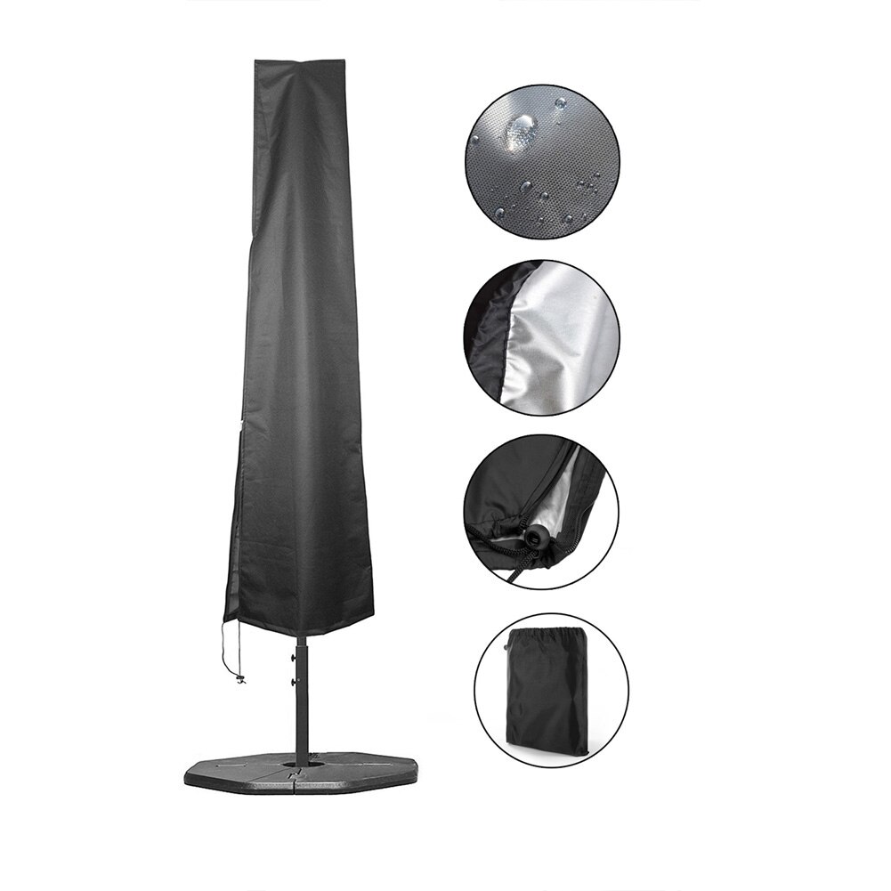 Garden Patio Cantilever Parasol Cover Umbrella Covers Waterproof Oxford Cloth for Outdoor Playing Sport Ornaments