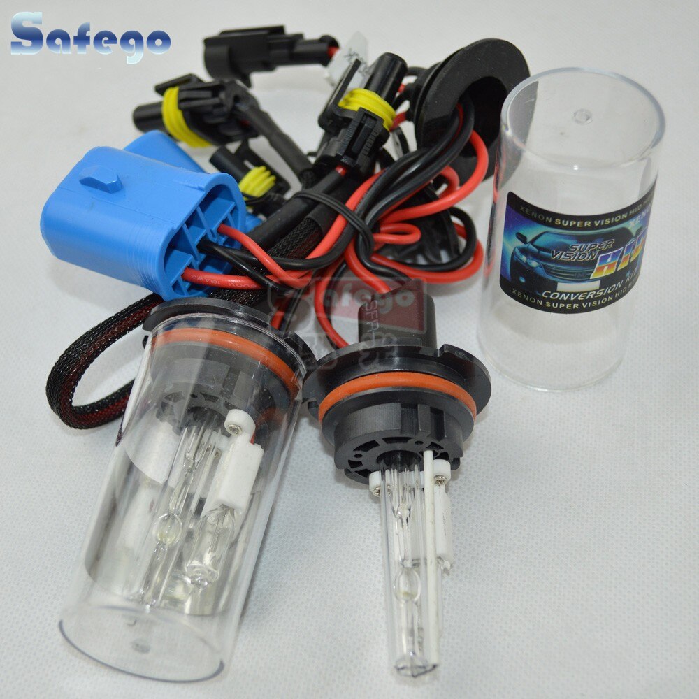 Safego 35W HB5 9003 9004 9007 HID Xenon Koplamp Single Beam Lamp Voor Auto Motorcycle Bollen