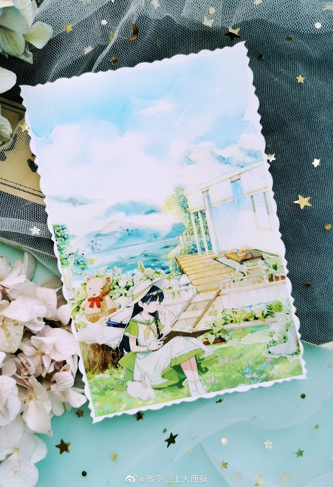 5 Meter Roll Luisteren Wind, Land Washi Landschapsarchitectuur, Binnenplaats Landschap, Oude Stijl