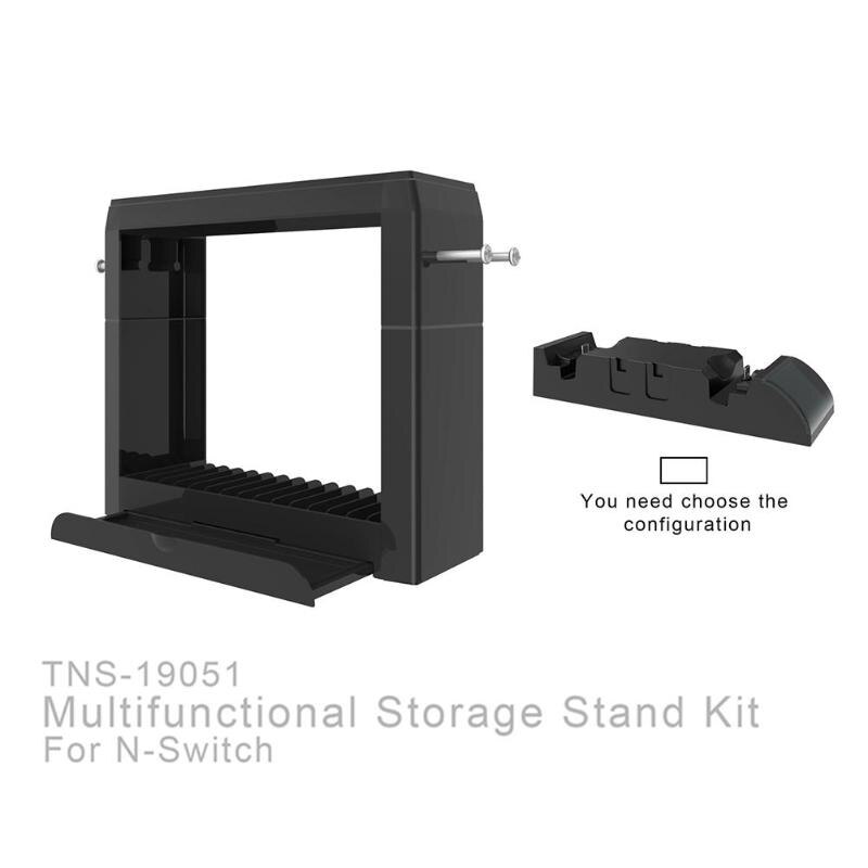 Multi-functional Storage Support Switch Disc Support Switch Mainframe Rack Dish Rack Fit for Nintend Switch Joycon Handle