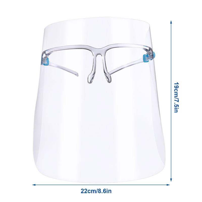 2 stuks keuken anti-olie masker transparant olie voorkomend masker anti-condens masker keuken masker voor thuis restaurant masker keuken accessoires