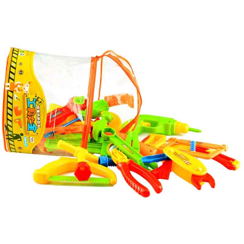 34pcs Repair Toy Tools Plastic Instruments Pretend Toy Baby Educational Classic Learning toys for children