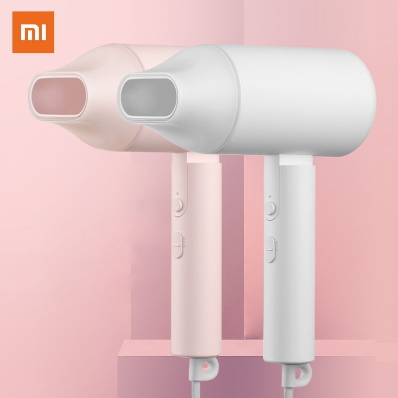 XIAOMI-secador de pelo portátil MIJIA Original, anión, cuidado del cabello , secado rápido, plegable de viaje, 1600W