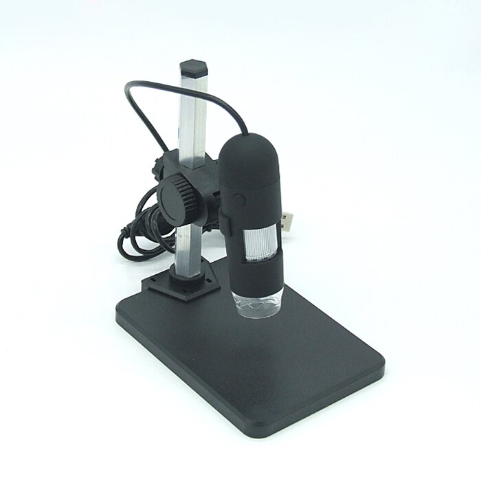 Loupe électronique caméra Webcam Endoscope, luminosité numérique réglable 500X 8 LED USB Microscope fonction de mesure