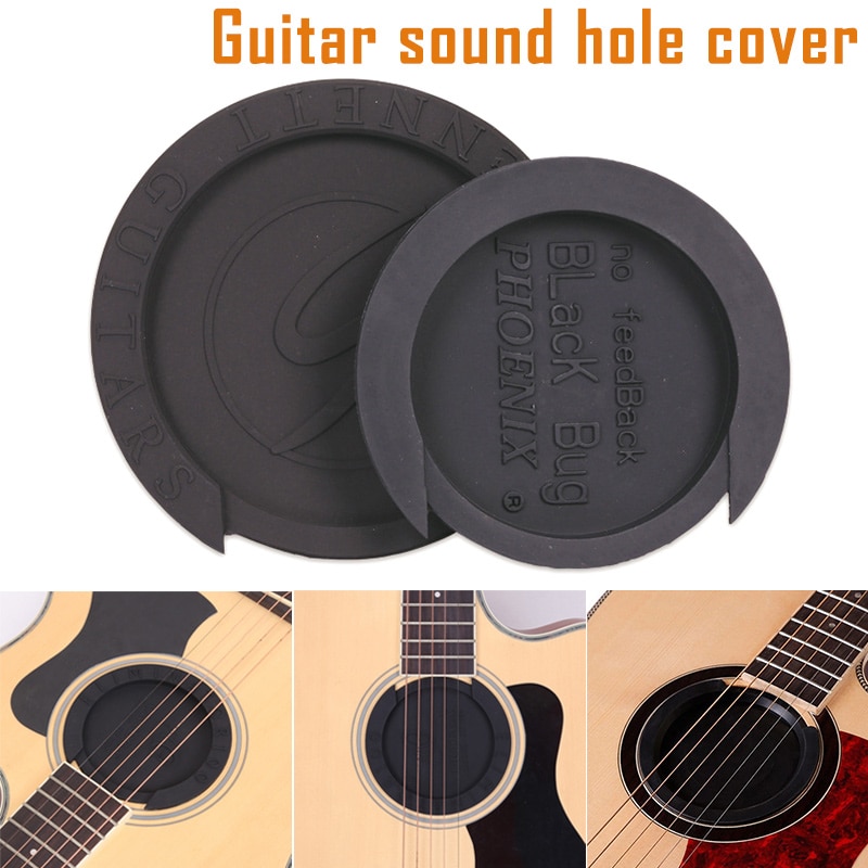 3 Maten Siliconen Klassieke Gitaar Buster Sound Hole Cover Ruisonderdrukking Buffer Guitarra Blok Stop Sound Buffer Plug