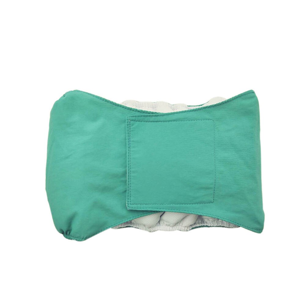 Reusable Male Pet Dog Nappy Pants Simple Menstrual Sanitary Diaper Pets Supply THIN889: Blue / S