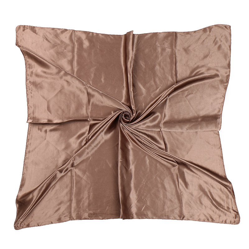 90*90cm zijde blend vierkante sjaals soild kleur hijab sjaal islamitische kleding tulband voor vrouwen moslim hoofdtooi sjaals en wraps: 5