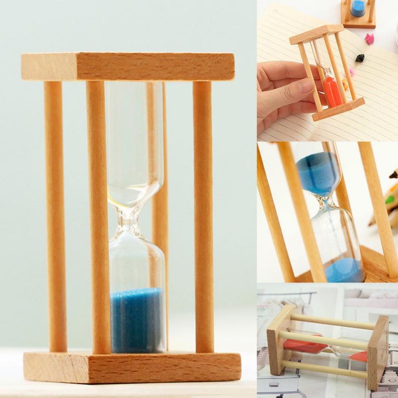 Wooden Frame Kids Colorful Hourglass Sandglass San... – Grandado