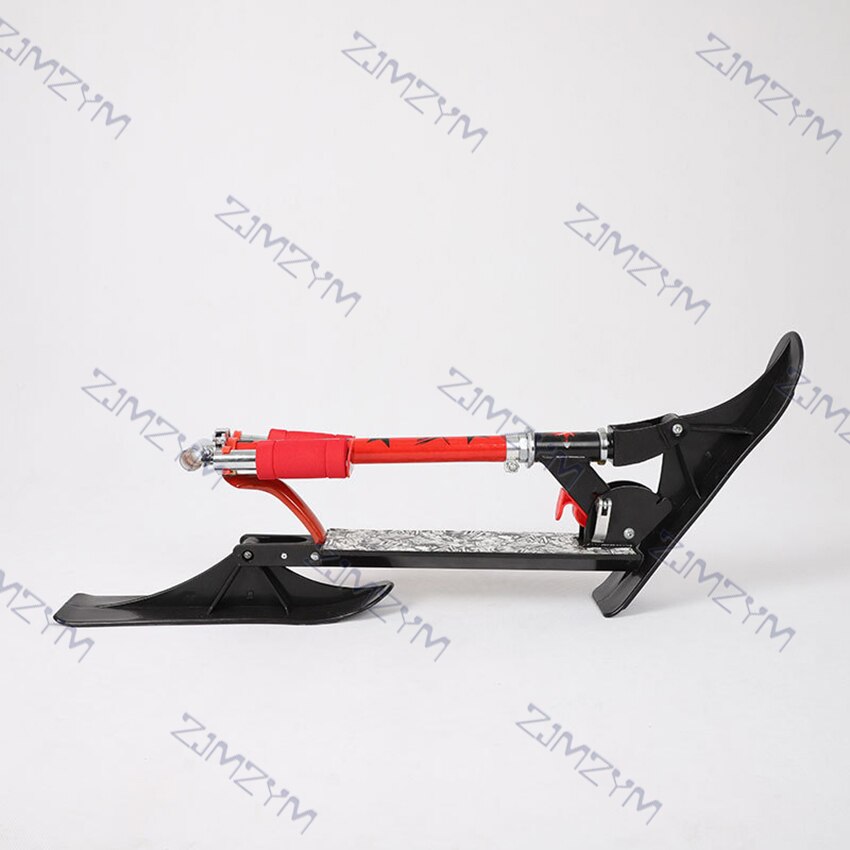 Portable planche à roulettes luge Snowboard pour enfants hiver neige Ski traîneau Scooter Snowboard équitation outils pièces de rechange universelles