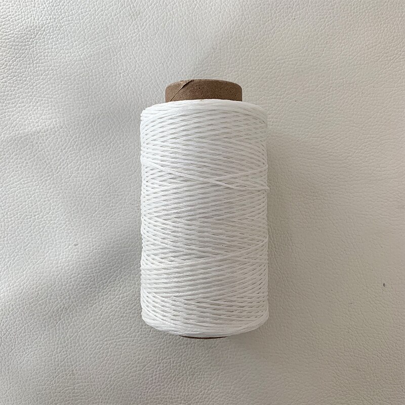 Basisfarver serie flad vokstråd 250m 150d fladsyede vokslinje håndlavet gør-det-selv til læder 1mm fladvokset synylontråd: Piaobai