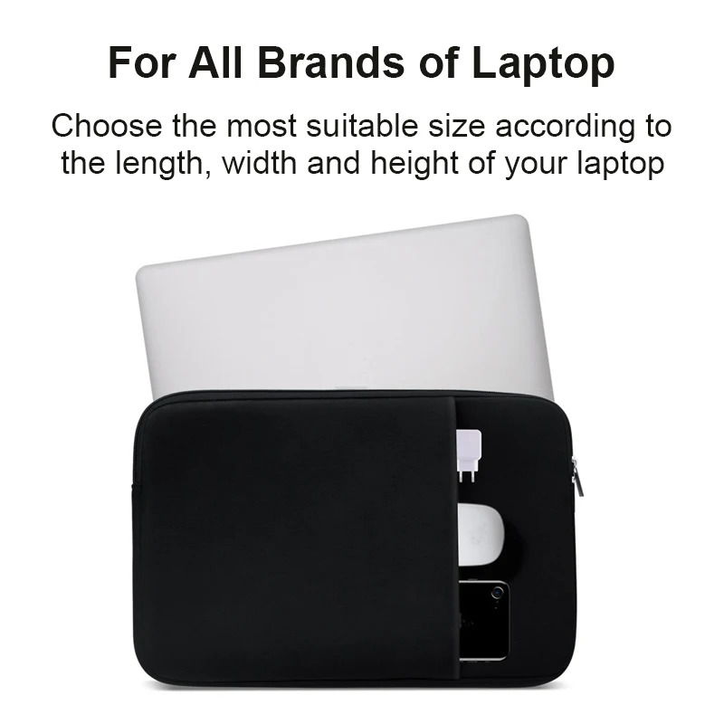 Laptoptas Sleeve Case 13 14 15.6 Inch Computer Case Voor MacBook Air 13.3 Case Xiaomi Lenovo Dell Asus Huawei HP Beschermende Tas